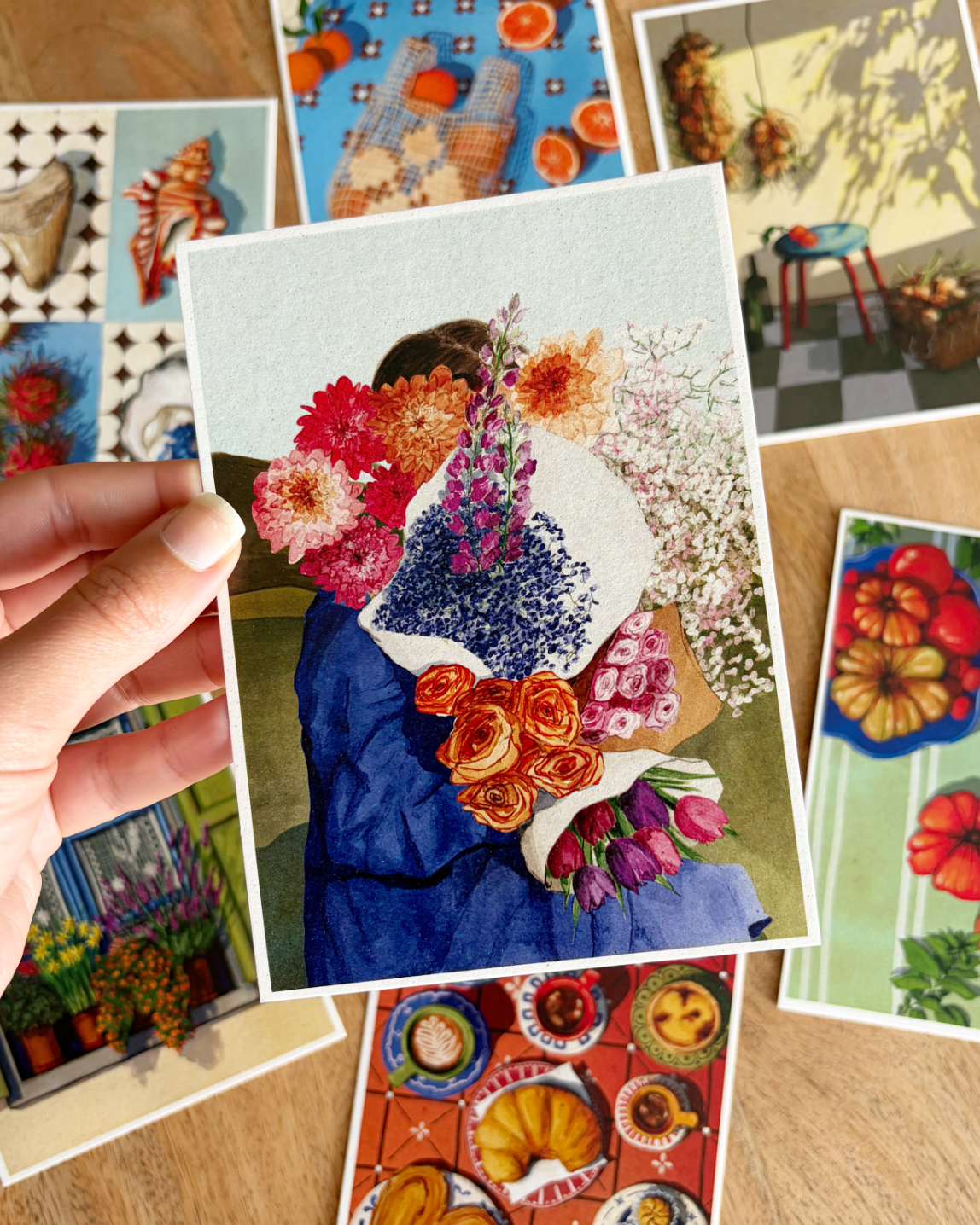 Postcards - pack of 6