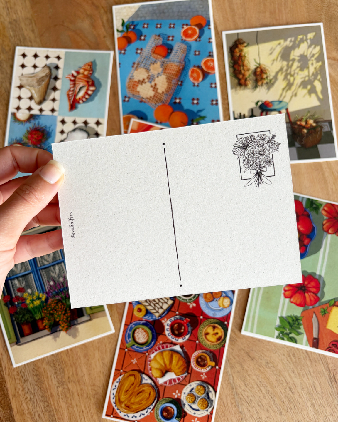 Postcards - pack of 6