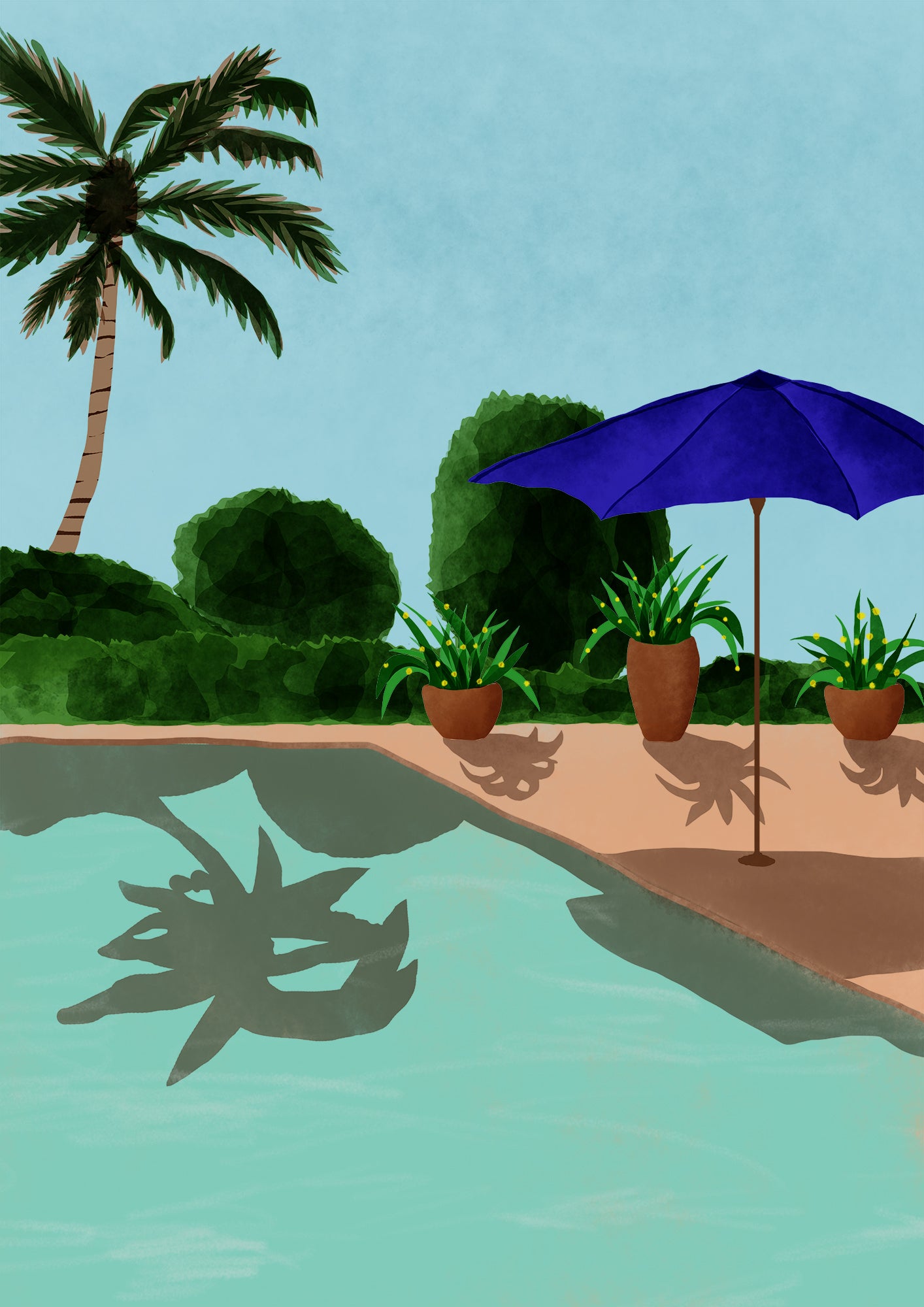 Summerday at the Pool
