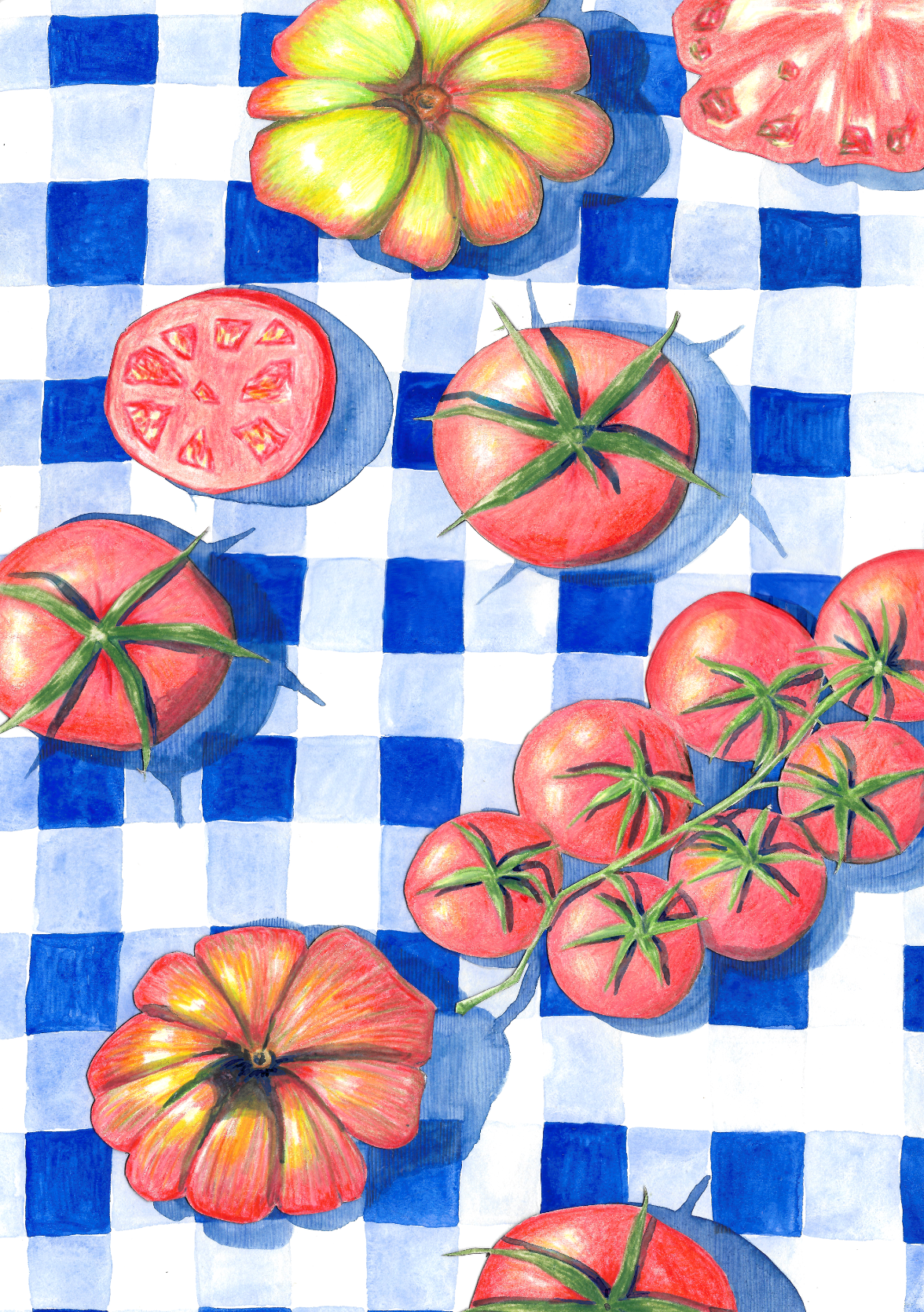 Tomatoes Print