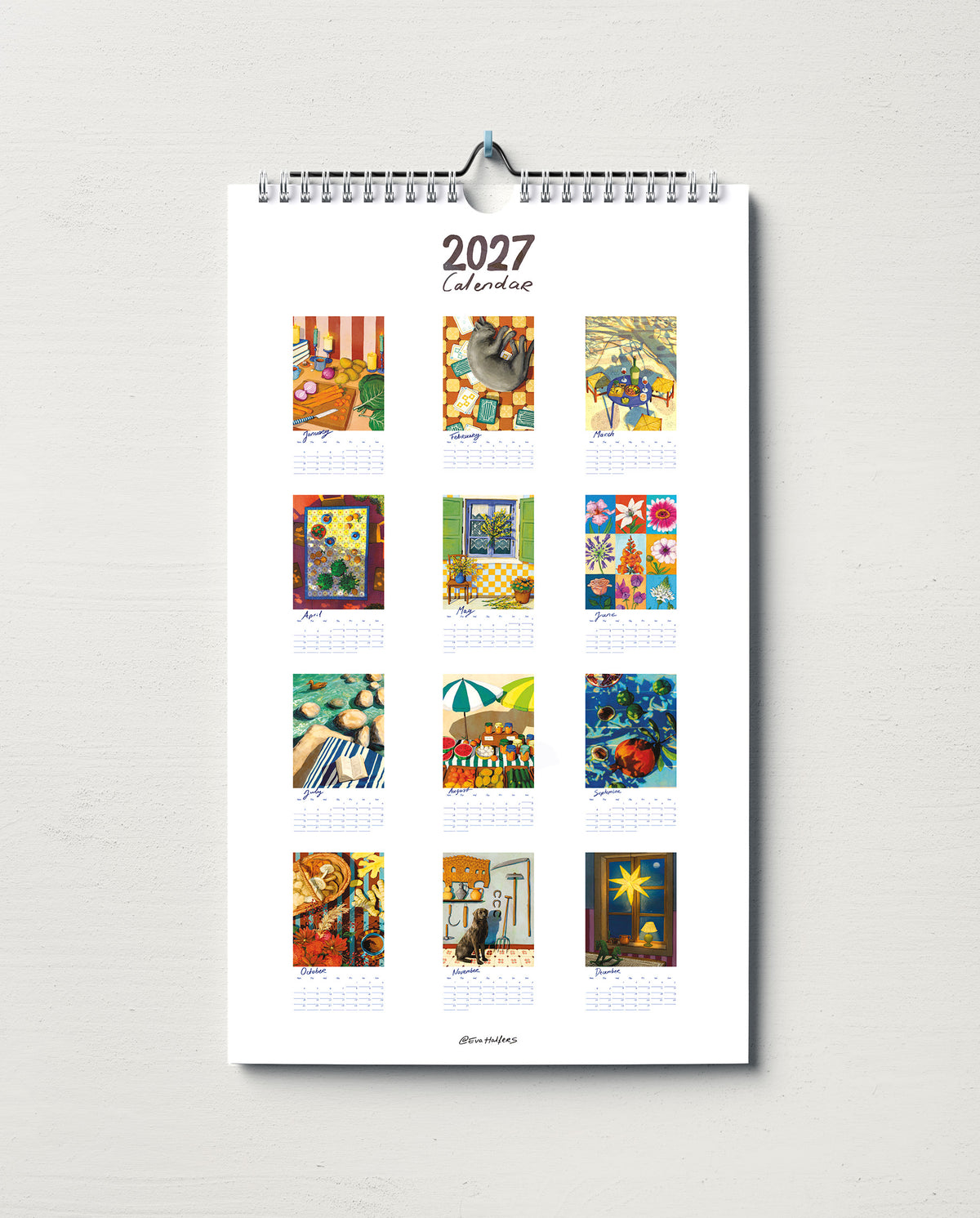 2027 Art Calendar